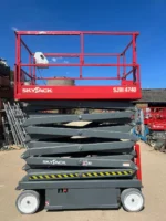 14m SKYJACK SJ4740 Electri Scissor Lift Access Platform MEWP (Genie, JLG, JCB) - Image 5