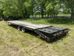 2023 Sure-Trac ST-HDO10240-300G Gooseneck Deckover Trailer – 102″ x 30′, 30,000 GVWR, 15K Axle Upgrade, Pierced I-Beam Frame