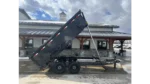 2026 Hillcrest 176716SDH Dump Trailer – 7×16 High Side, 17,600 GVWR, Telescopic Hoist, Oil Bath Hubs