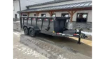 2026 Hillcrest 176716SDH Dump Trailer – 7×16 High Side, 17,600 GVWR, Telescopic Hoist, Oil Bath Hubs - Image 10