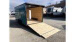 2026 Quality Cargo Cargo / Enclosed Trailer 8.5×16 7000 GVW * TRUE BLUE BLACKOUT * REAR WING * 7′ HEIGHT *QC85x16TA-3500-UTV - Image 15