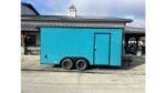 2026 Quality Cargo Cargo / Enclosed Trailer 8.5×16 7000 GVW * TRUE BLUE BLACKOUT * REAR WING * 7′ HEIGHT *QC85x16TA-3500-UTV - Image 3