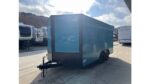 2026 Quality Cargo Cargo / Enclosed Trailer 8.5×16 7000 GVW * TRUE BLUE BLACKOUT * REAR WING * 7′ HEIGHT *QC85x16TA-3500-UTV - Image 8