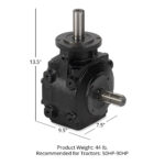 Replacement Gearbox for 3 Point Offset Flail Ditch Bank Mowers - Image 6